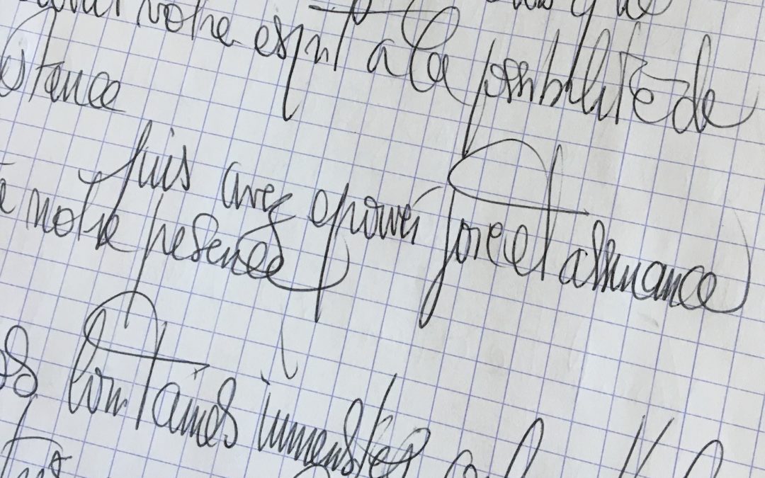 Lettre de pleine présence…